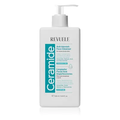 Revuele Ceramide Anti-Blemish Face Cleanser tisztító gél problémás és pattanásos bőrre 250 ml