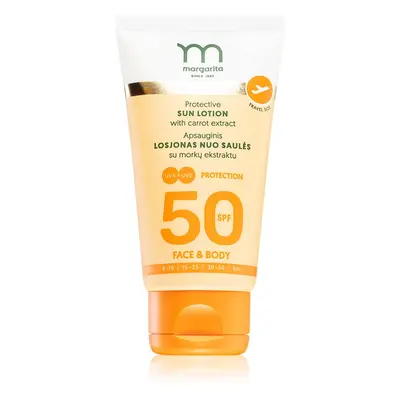 Margarita Protective Napfény elleni védelem testre és arcra SPF 50 50 ml