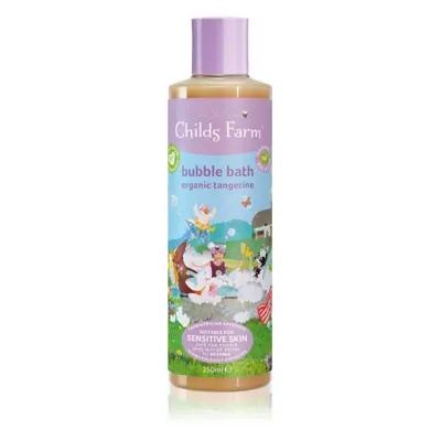 Childs Farm Bubble Bath buborékos fürdő és tisztító gél Organic Tangerine 250 ml