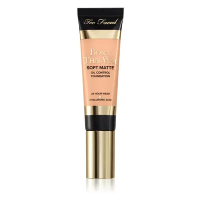 Too Faced Born This Way Soft Matte Foundation mattító make-up árnyalat Pearl 30 ml