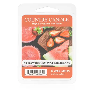 Country Candle Strawberry Watermelon illatos viasz aromalámpába 64 g