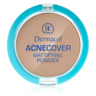 Dermacol Acne Cover kompakt púder problémás és pattanásos bőrre árnyalat Sand 11 g