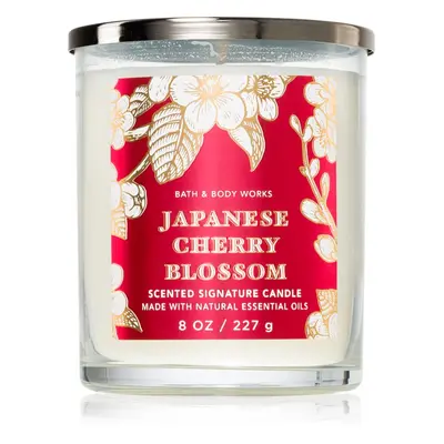 Bath & Body Works Japanese Cherry Blossom illatgyertya 227 g