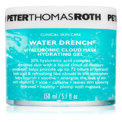 Peter Thomas Roth Water Drench Hyaluronic Cloud Mask Hydrating Gel hidratáló gél maszk hialurons