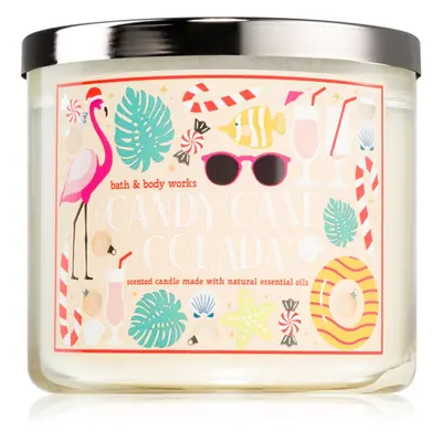 Bath & Body Works Candy Cane Colada illatgyertya 411 g