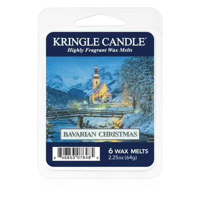 Kringle Candle Bavarian Christmas illatos viasz aromalámpába 64 g