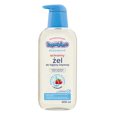 Bambino Family Protective Intimate Hygiene Gel gél intim higiéniára Cranberry 400 ml