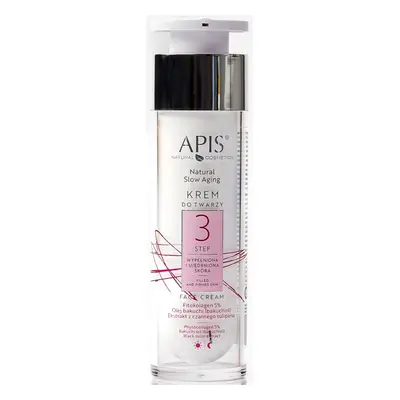 Apis Natural Cosmetics Slow Aging Step 3 feltöltő és kényeztető krém érett bőrre 50 ml