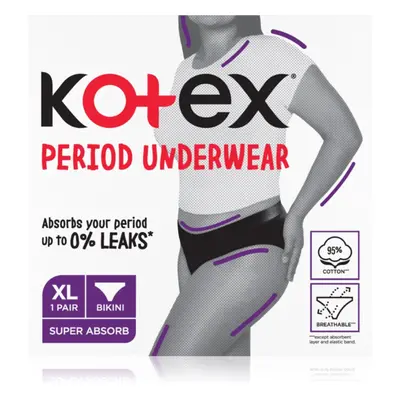 Kotex Period Underwear Size XL menstruációs női alsó méret XL 1 db