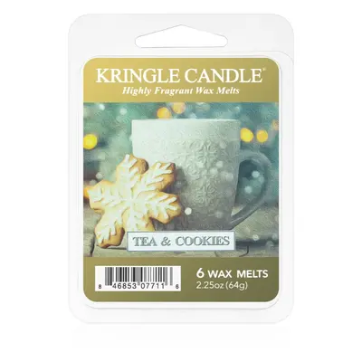 Kringle Candle Tea & Cookies illatos viasz aromalámpába 64 g