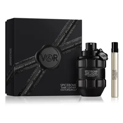 Viktor & Rolf Spicebomb Dark Leather ajándékszett uraknak