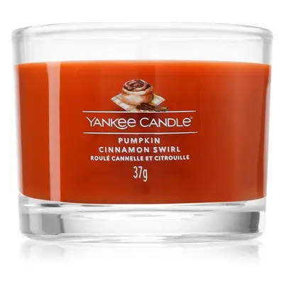 Yankee Candle Pumpkin Cinnamon Swirl viaszos gyertya 37 g