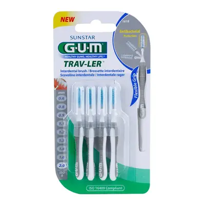 G.U.M Trav-Ler fogköztisztító kefék 2,0 mm 4 db