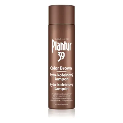 Plantur 39 Color Brown sampon koffein kivonattal a barna árnyalatú hajra 250 ml