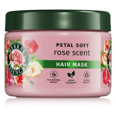 Herbal Essences Rose Scent Petal Soft tápláló hajpakolás száraz hajra 300 ml