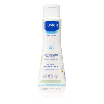 Mustela Bébé tisztító tej gyermekeknek 200 ml