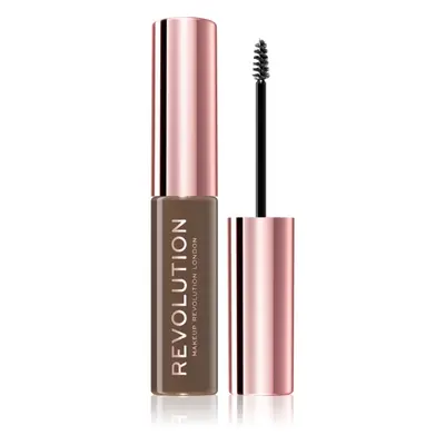 Makeup Revolution Brow Fixer szemöldökzselé árnyalat Ash Brown 6 ml