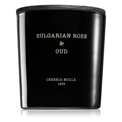 Cereria Mollá Boutique Bulgarian Rose & Oud illatgyertya 600 g