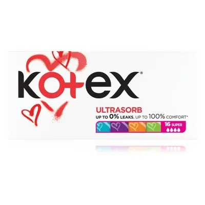 Kotex Ultra Sorb Super tamponok 16 db