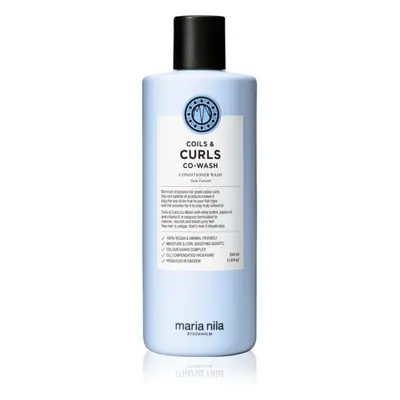 Maria Nila Coils & Curls Co-Wash sampon és kondicionáló a hullámos és göndör hajra 350 ml