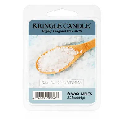 Kringle Candle Sea Salt & Tonka illatos viasz aromalámpába 64 g