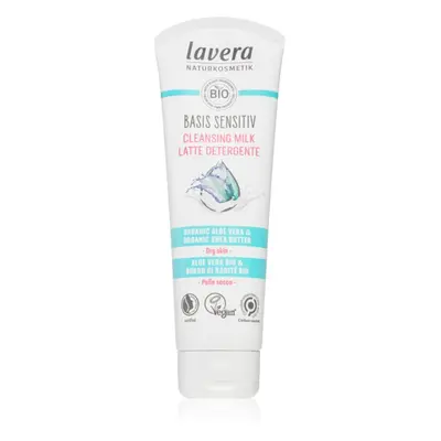 Lavera Basis Sensitiv tisztító arctej száraz bőrre 125 ml