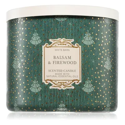 Bath & Body Works Balsam & Firewood illatgyertya 411 g