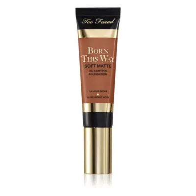 Too Faced Born This Way Soft Matte Foundation mattító make-up árnyalat Mocha 30 ml