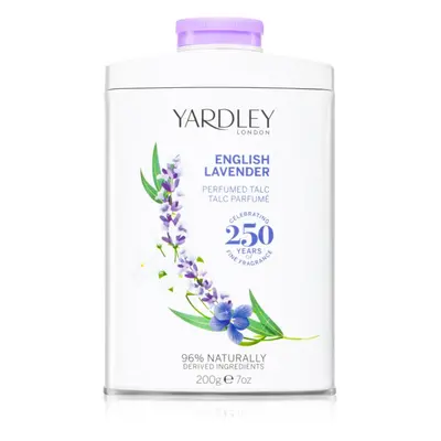 Yardley English Lavender illatosított púder 200 g