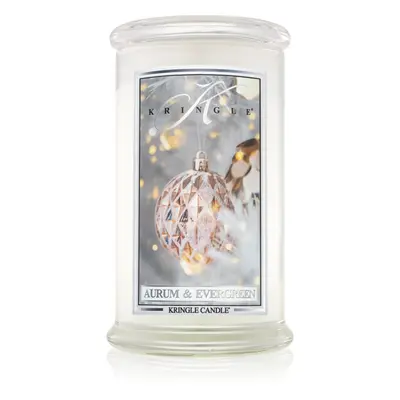 Kringle Candle Aurum & Evergreen illatgyertya 624 g