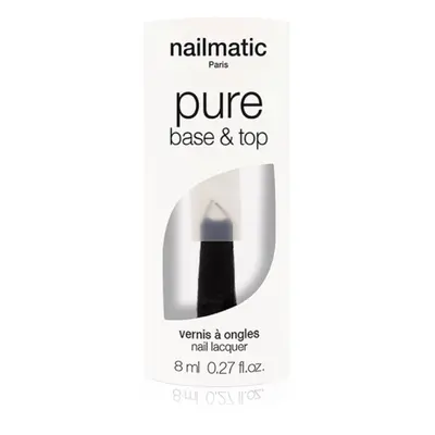 Nailmatic Pure Color körömlakk Base & Top 2 in 1 8 ml