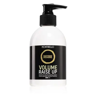 Montibello Decode Volume Raise Up formázó hajhab a frizura fixálásához 200 ml