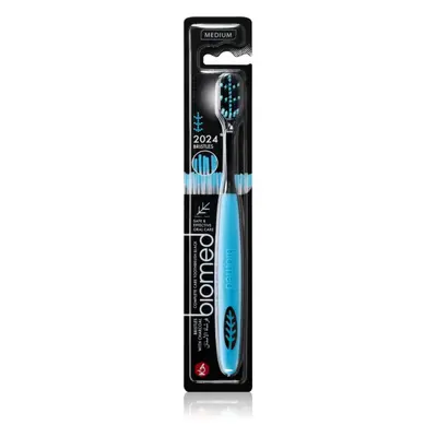 Biomed Complex Toothbrush fogkefe aktív szénnel Medium 1 db