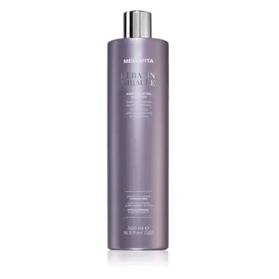 Medavita Keratin Miracle Pure Chelating Shampoo mélyen tisztító sampon hajra 500 ml