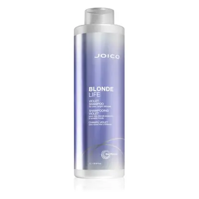 Joico Blonde Life Violet Shampoo lila sampon a szőke és melírozott hajra 1000 ml