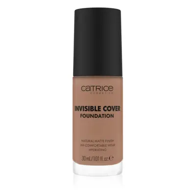 Catrice Invisible Cover Foundation hosszan tartó és erősen fedő alapozó matt hatással árnyalat 0