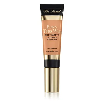 Too Faced Born This Way Soft Matte Foundation mattító make-up árnyalat Natural Beige 30 ml