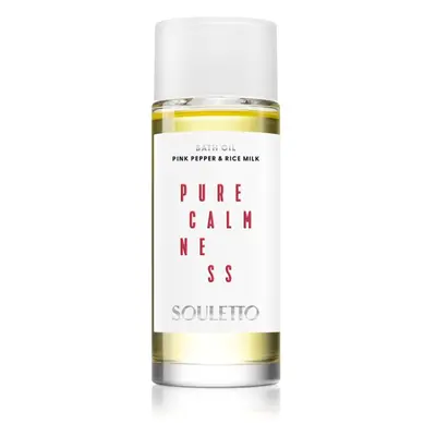 Souletto Pink Pepper & Rice Milk Bath Oil fürdő olaj 100 ml