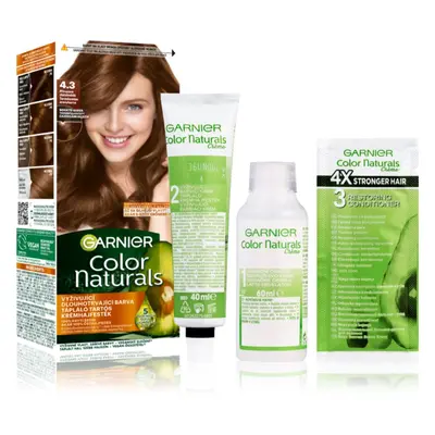 Garnier Color Naturals Creme hajfesték árnyalat 4.3 Natural Golden Brown 1 db