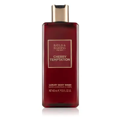 Baylis & Harding The Edit Cherry Temptation fényűző tusfürdő gél Cherry, Jasmine & Sandalwood 40