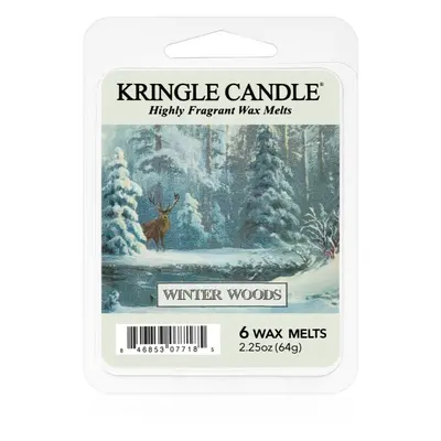 Kringle Candle Winter Woods illatos viasz aromalámpába 64 g