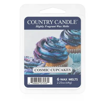 Country Candle Cosmic Cupcakes illatos viasz aromalámpába 64 g