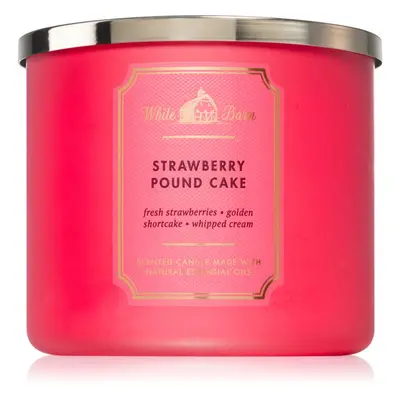 Bath & Body Works Strawberry Pound Cake illatgyertya 411 g