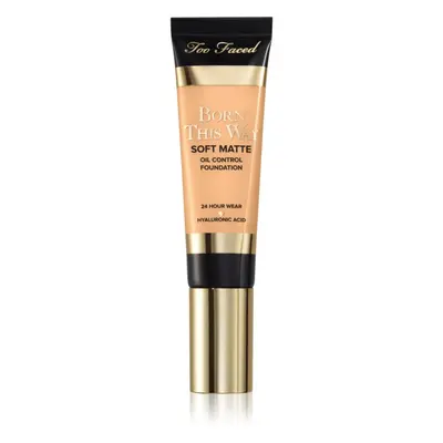 Too Faced Born This Way Soft Matte Foundation mattító make-up árnyalat Vanilla 30 ml