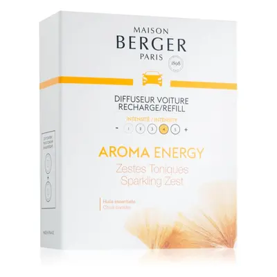 Maison Berger Paris Aroma Energy illat autóba utántöltő (Sparkling Zest) 2x17 g