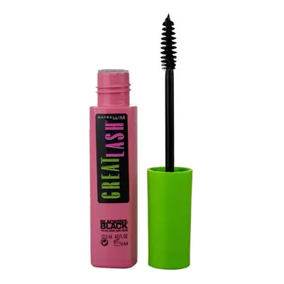 Maybelline Great Lash Blackest Black szempillaspirál árnyalat Blackest Black 12.5 ml