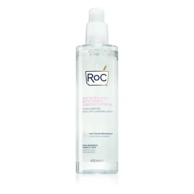 RoC Extra Comfort Micellar Cleansing Water nyugtató micellás víz az érzékeny arcbőrre 400 ml