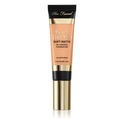 Too Faced Born This Way Soft Matte Foundation mattító make-up árnyalat Nude 30 ml