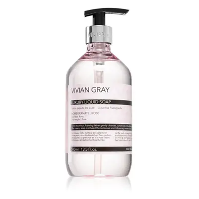 Vivian Gray Modern Pastel Pomegranate & Rose fényűző folyékony szappan 500 ml