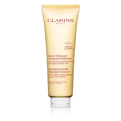 Clarins Cleansing Hydrating Gentle Foaming Cleanser tisztító hab hidratáló hatással 125 ml